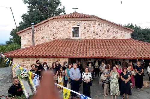 πανηγυρης ιερου ναου Γεννησεωσ τησ Θεοτοκου, Icon procession, Ikonen-Prozession