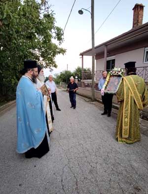 πανηγυρης ιερου ναου Γεννησεωσ τησ ΘεοτοκουCelebration of the Church of the Nativity of the Mother of God, Fest der Geburtskirche der Muttergottes in Omalo