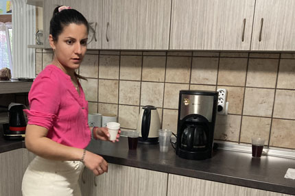  Κουζίνα στο Κέντρο Νεότητας, Πεντάλοφος, Kitchen in the community centre, Pentalofos, Küche im Gemeindezentrum, Pentalofos